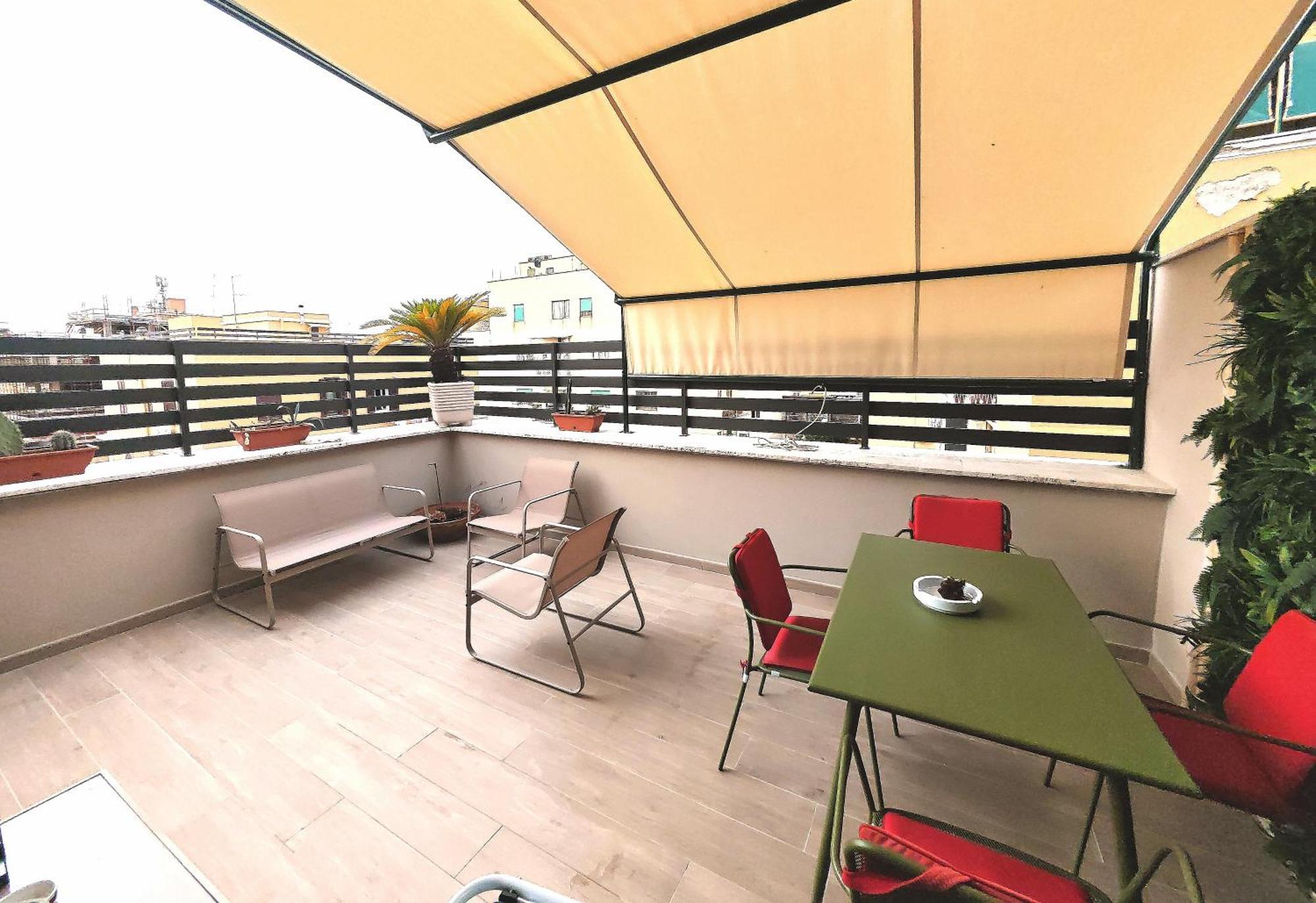 Apartament Attico Urbano Terrazza Su Roma Metro A Cornelia Zewnętrze zdjęcie