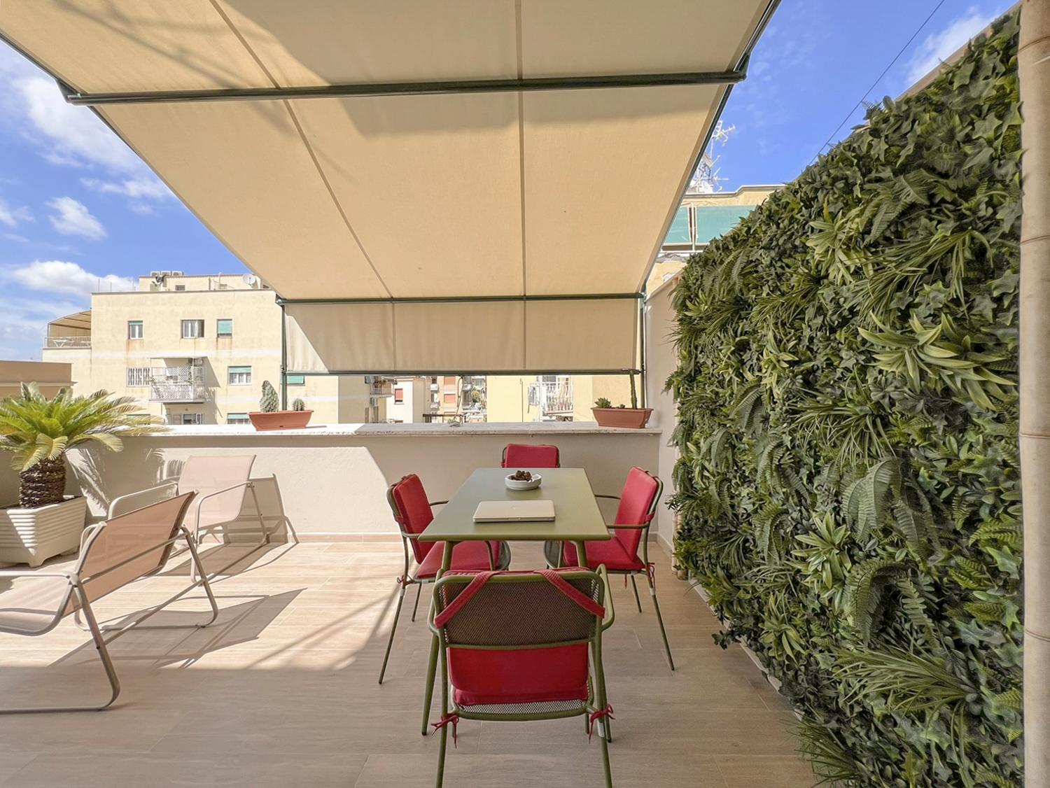 Apartament Attico Urbano Terrazza Su Roma Metro A Cornelia Zewnętrze zdjęcie