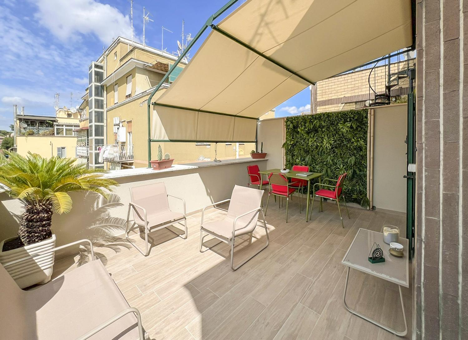 Apartament Attico Urbano Terrazza Su Roma Metro A Cornelia Zewnętrze zdjęcie
