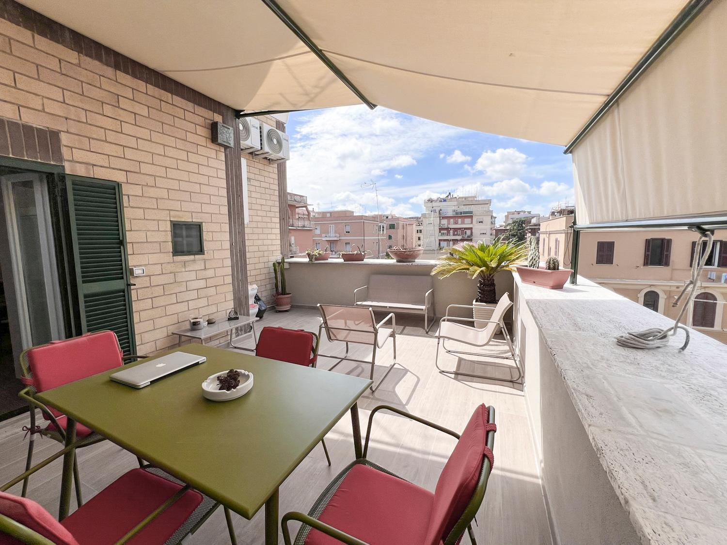Apartament Attico Urbano Terrazza Su Roma Metro A Cornelia Zewnętrze zdjęcie