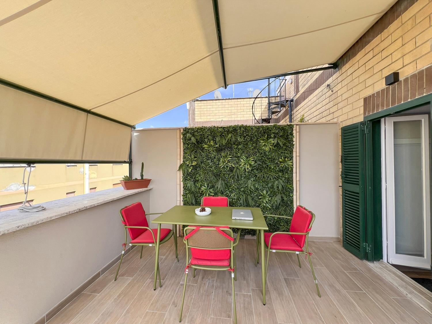 Apartament Attico Urbano Terrazza Su Roma Metro A Cornelia Zewnętrze zdjęcie